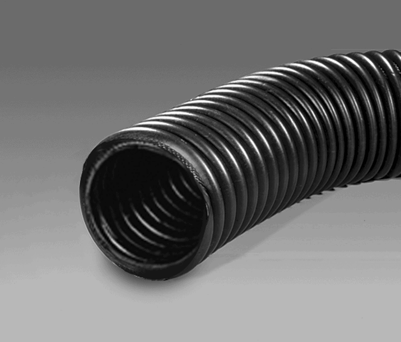 3 in. Id X 11 Ft. Passenger Car Exhaust Hose With Flared End 